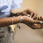 moments gold charm bracelet